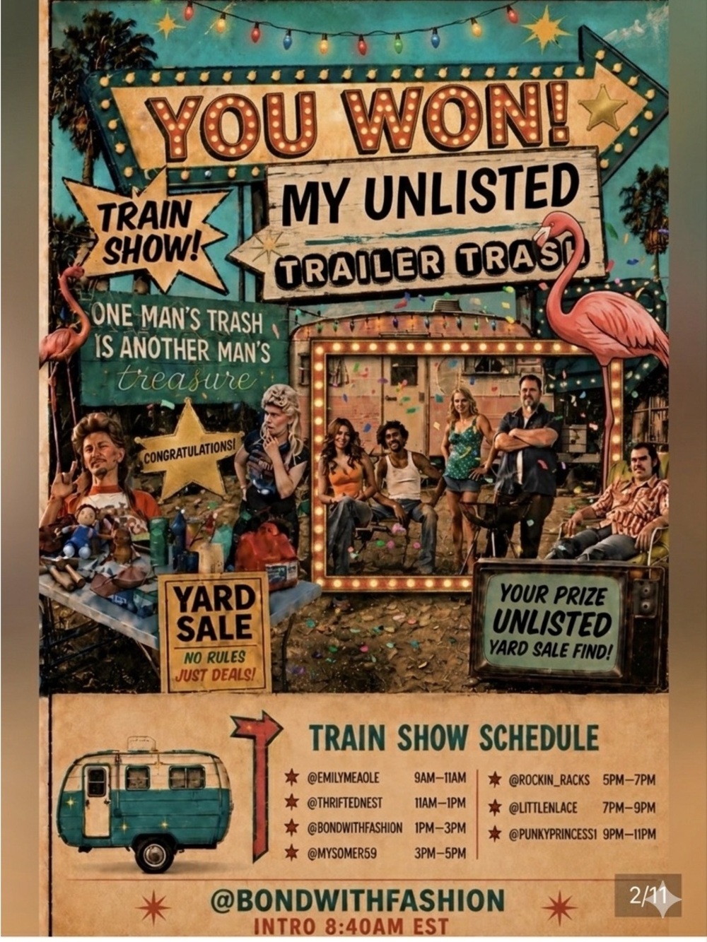 Yahoo! You Won My Unlisted Trailer Trash!